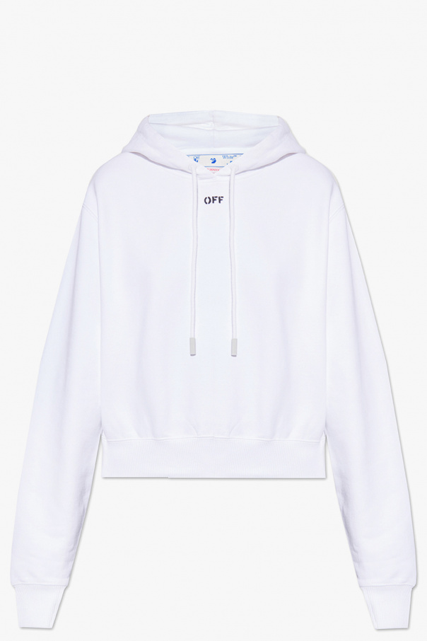 OffWhite Cropped hoodie Women's Clothing Vitkac
